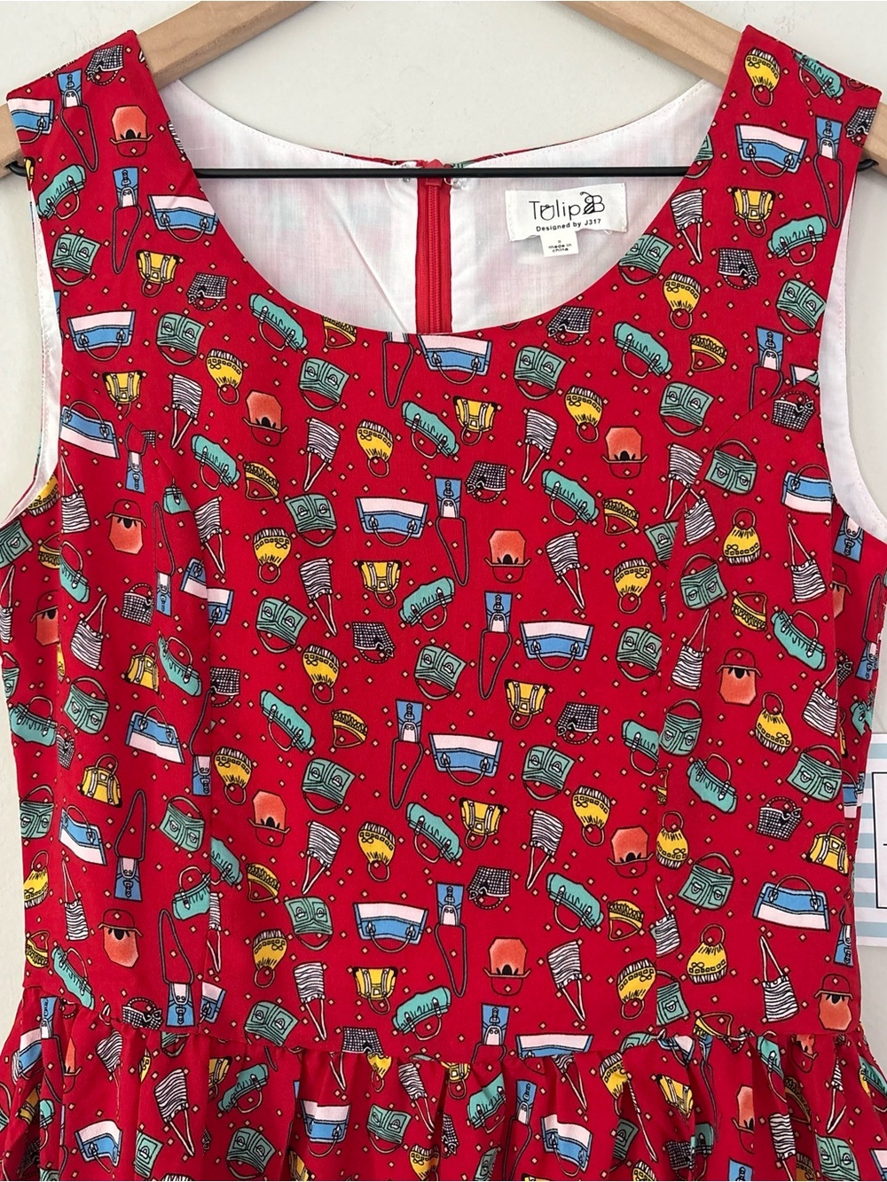Tulip B Fit-and-Flare Midi Dress S - Picture 2 of 9